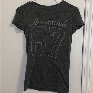 Aeropostale grey t shirt